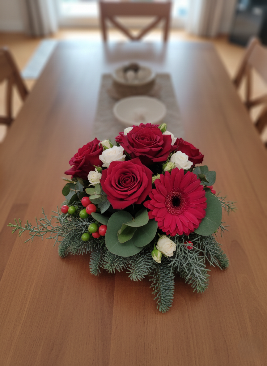 Centrotavola Festivo Naturale