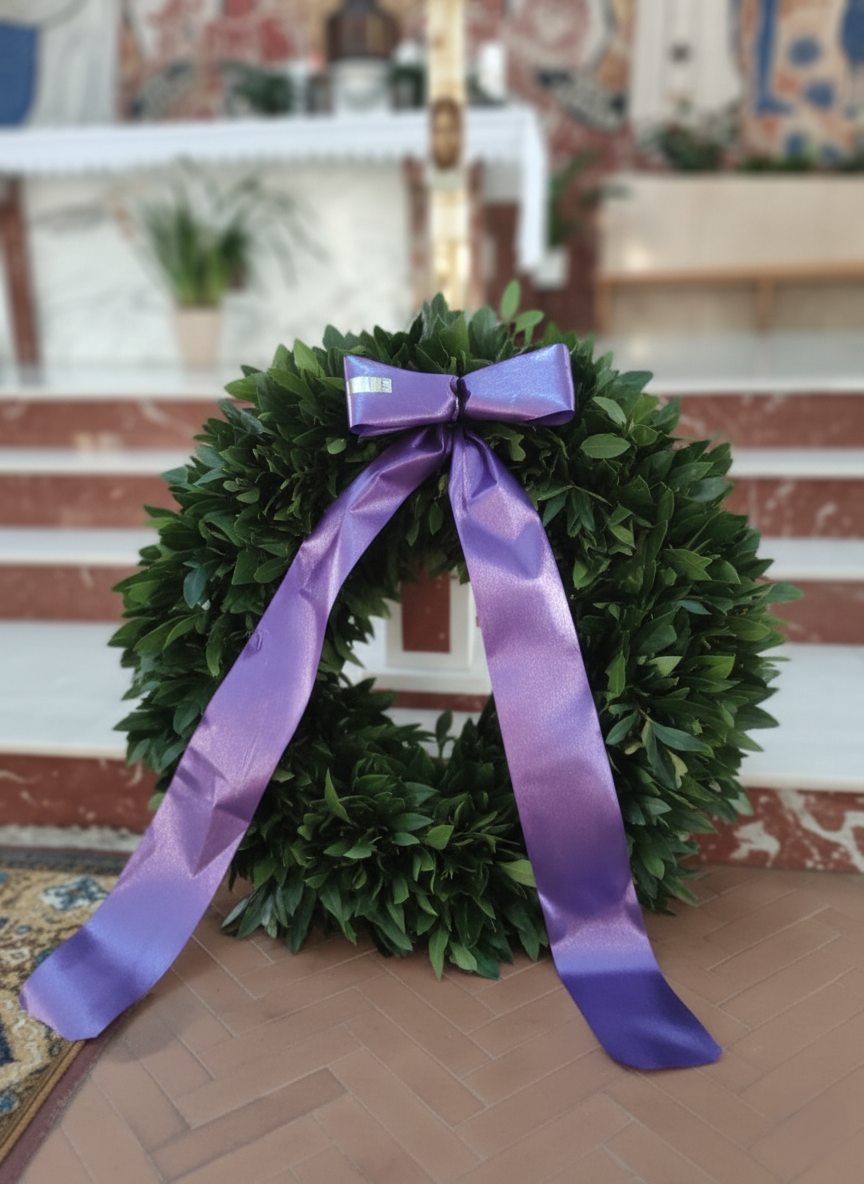 Corona Funebre di Alloro