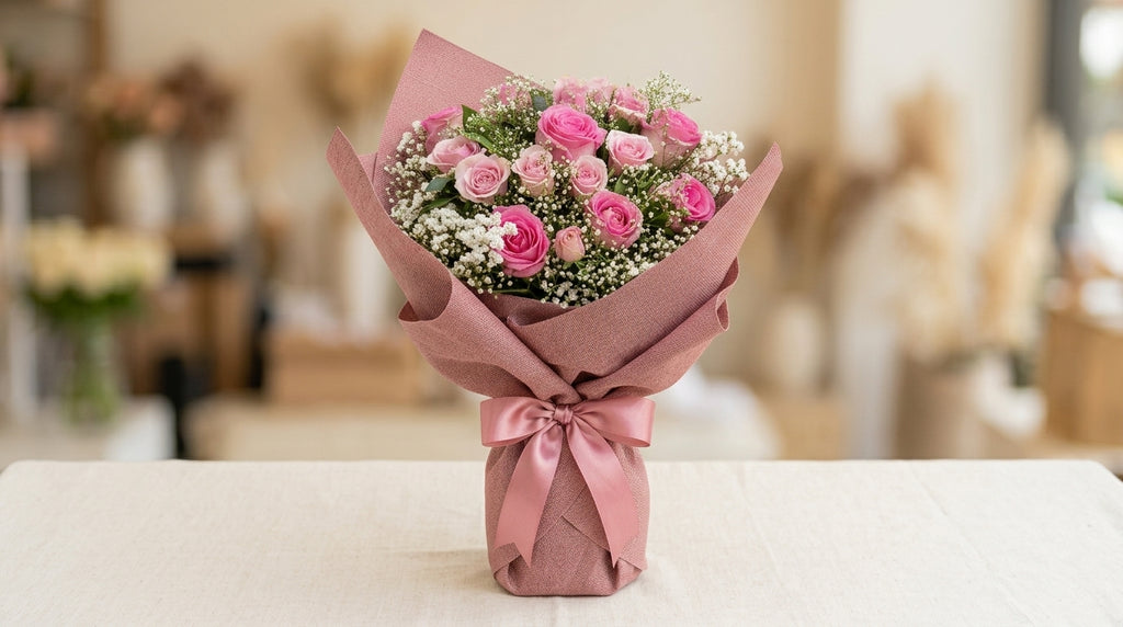 Bouquet di Roselline Rosa