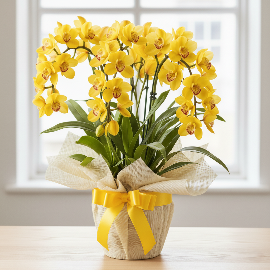 Orchidea Cymbidium: Eleganza Sobria