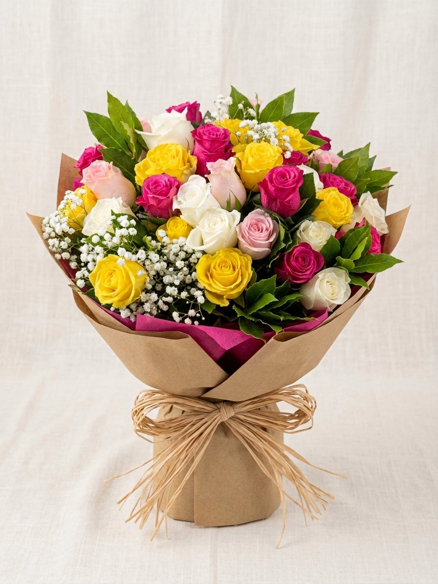 Armonia di Rose e Velo di Sposa