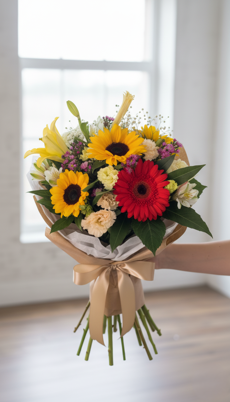 Bouquet di fiori misti