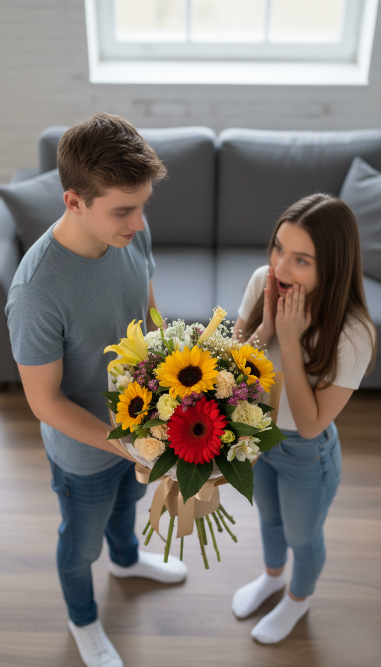 Bouquet di fiori misti