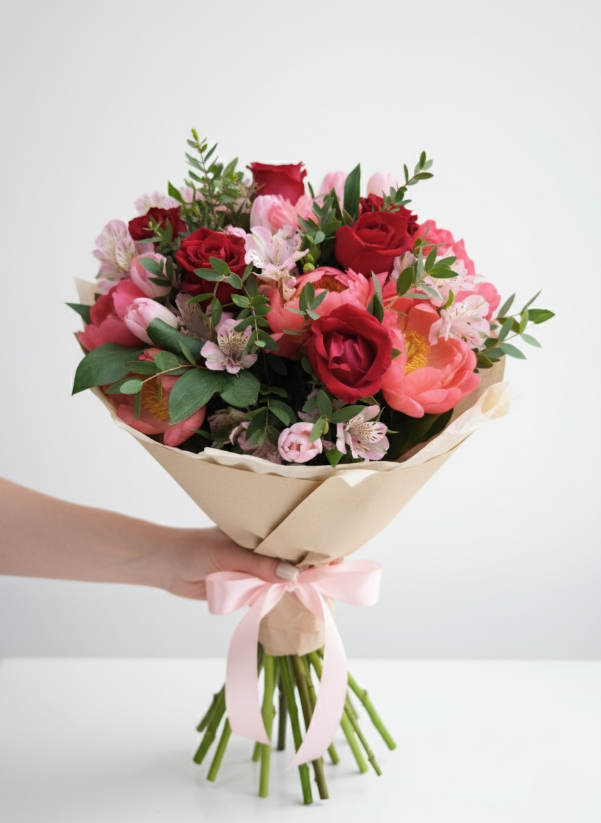 Bouquet Eleganza e Colore Intenso