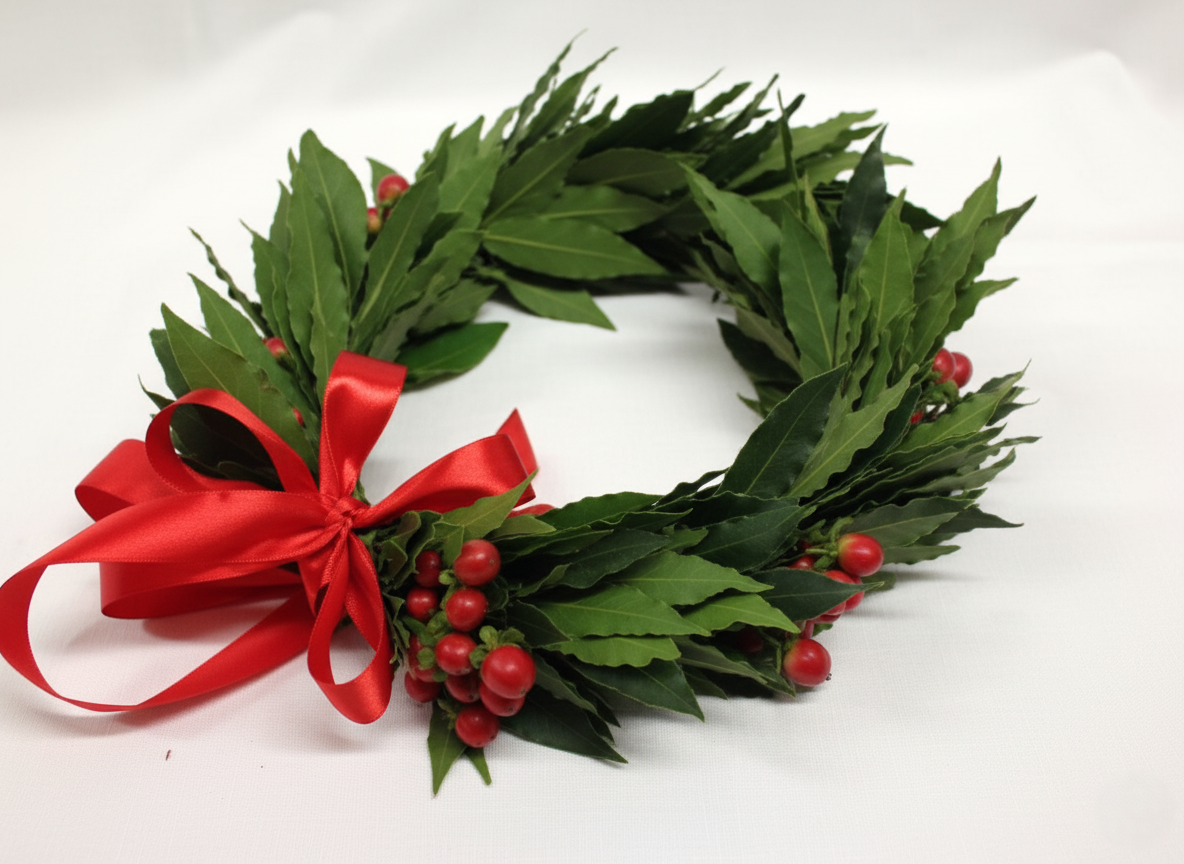 Coroncina Alloro Laurea con Bacche