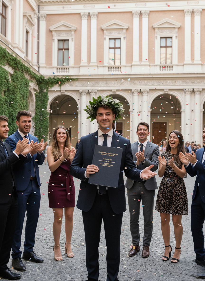 Coroncina di Alloro: Simbolo di Trionfo