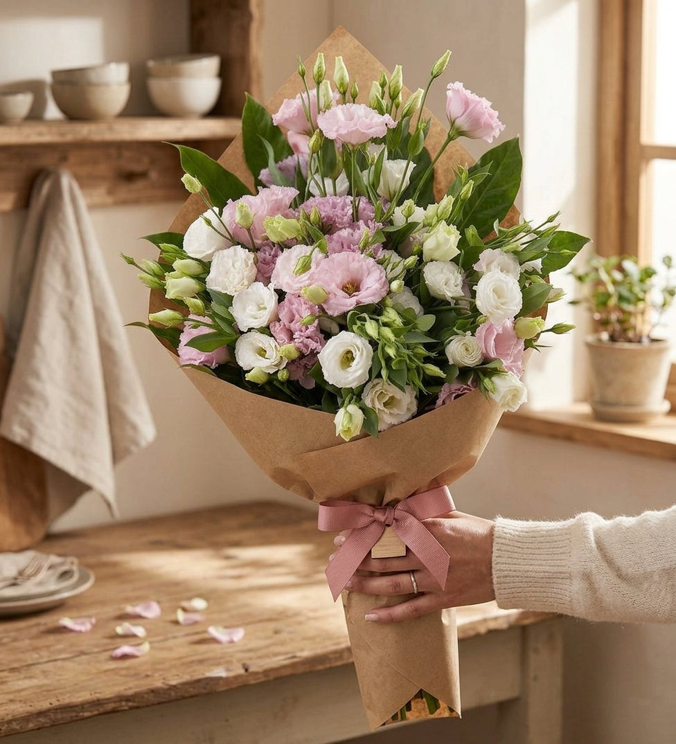 Bouquet Lisianthus Armonia Rosa