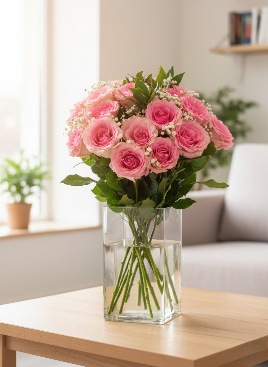 Bouquet di Rose Rosa