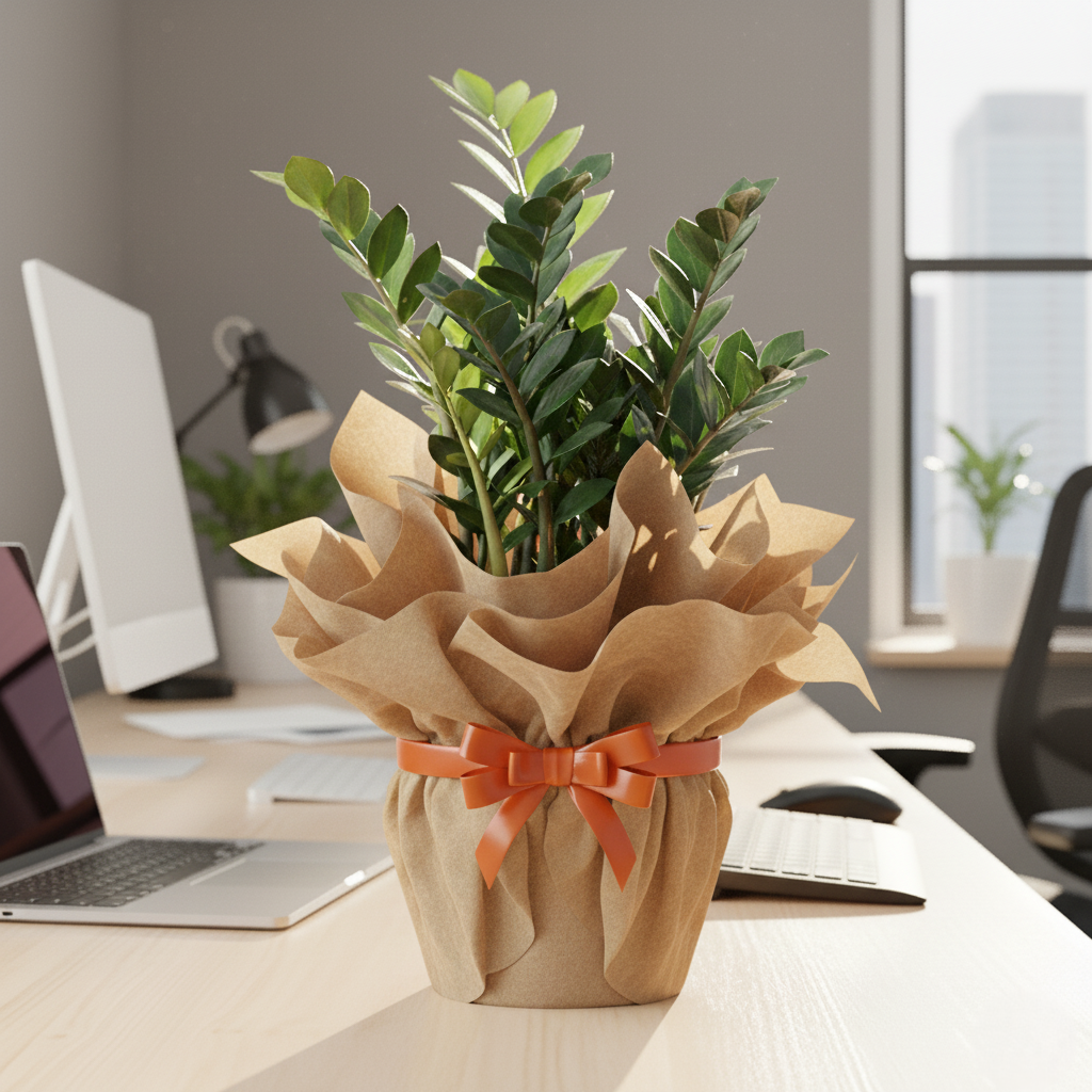 Zamioculcas: Eleganza Green